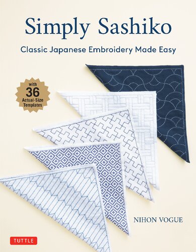 ﻿Simply Sashiko: گلدوزی کلاسیک ژاپنی آسان است