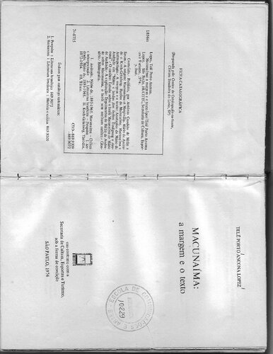 ﻿Macunaíma: حاشیه و متن