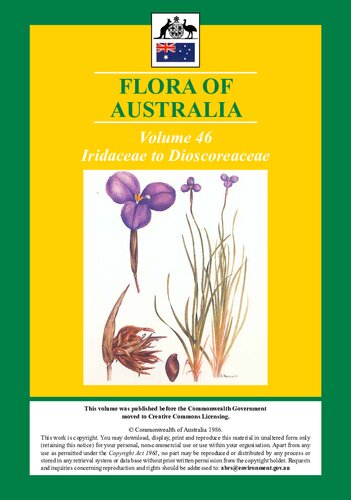 ﻿فلور استرالیا: Iridaceae تا Dioscoreaceae جلد 46