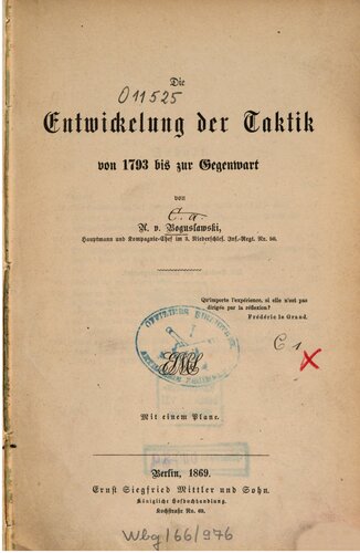 ﻿توسعه تاکتیک ها از سال 1793 تا به امروز