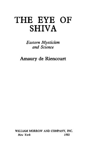 ﻿چشم شیوا: عرفان و علم شرقی