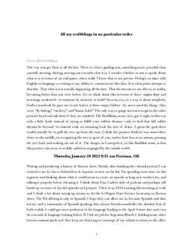 ﻿تمام نوشته های من بدون ترتیب خاصی