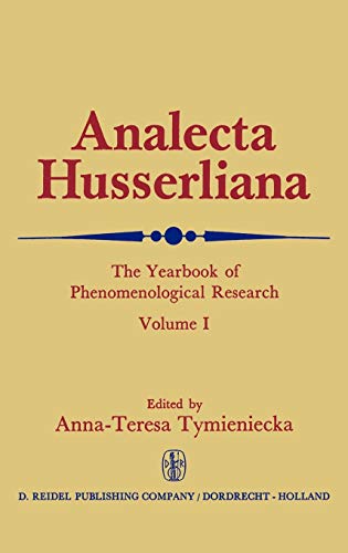 ﻿Analecta Husserliana، جلد. 1