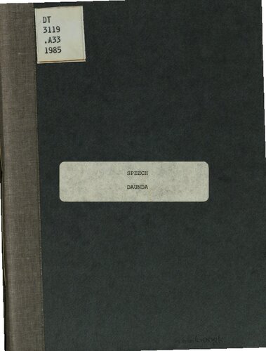 ﻿حزب استقلال ملی متحد. سخنرانی کنت دیوید کاوندا در بیستمین شورای ملی حزب استقلال ملی متحد که از دوشنبه 30 سپتامبر تا 5 اکتبر 1985 در سالن مولنگوشی، لوزاکا برگزار شد.