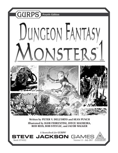﻿GURPS ویرایش 4. Dungeon Fantasy Monsters 1