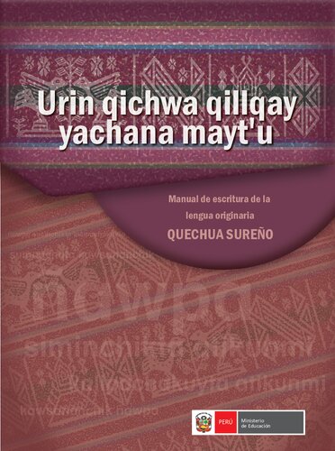 ﻿Quechua/ Qichwa/ Qichwa/ Qichwa/ Quichua 
urin qhichwa qillqari