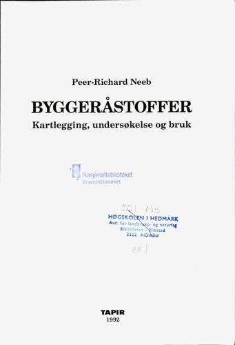 ﻿مصالح ساختمانی: نقشه برداری، بررسی و استفاده