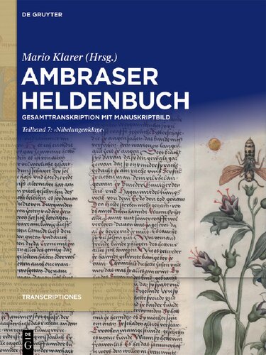 ﻿Ambraser Heldenbuch: رونویسی کامل با تصویر خطی. جلد 7. 