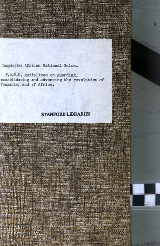 ﻿T.A.N.U. دستورالعمل 1971