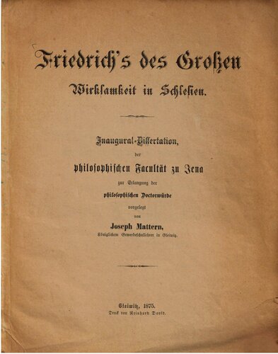 ﻿اثربخشی فردریک کبیر در سیلسیا