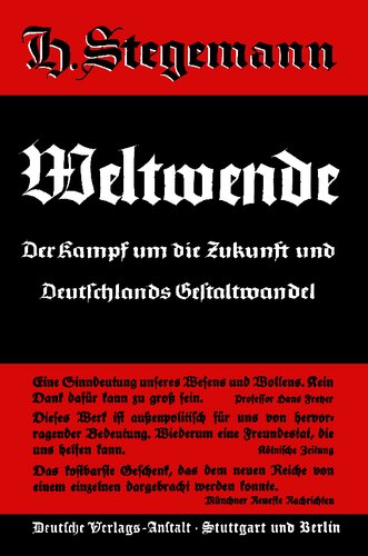 ﻿Weltwende - مبارزه برای آینده و تغییر شکل آلمان