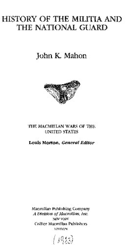 ﻿تاریخچه شبه نظامیان و گارد ملی