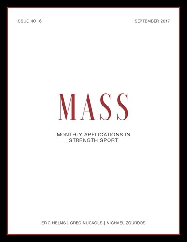 ﻿MASS - جلد 1 - شماره 6 - کاربردهای ماهانه در ورزش های قدرتی