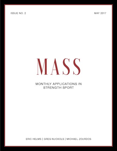﻿MASS - جلد 1 - شماره 2 - کاربردهای ماهانه در ورزش های قدرتی