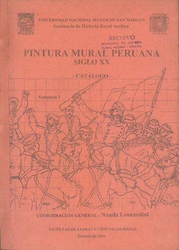 ﻿نقاشی دیواری پرو، قرن بیستم. کاتالوگ