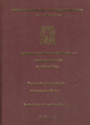 ﻿ثبت سرخپوستان لیما در سال 1613