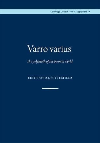 ﻿Varro Varius: Polymat of the Roman World