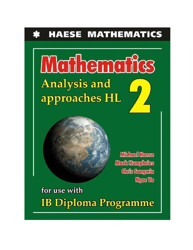 ﻿Haese-Mathematics-Michael-Haese (1) تجزیه و تحلیل و رویکردهای برنامه دیپلم HL2 IB