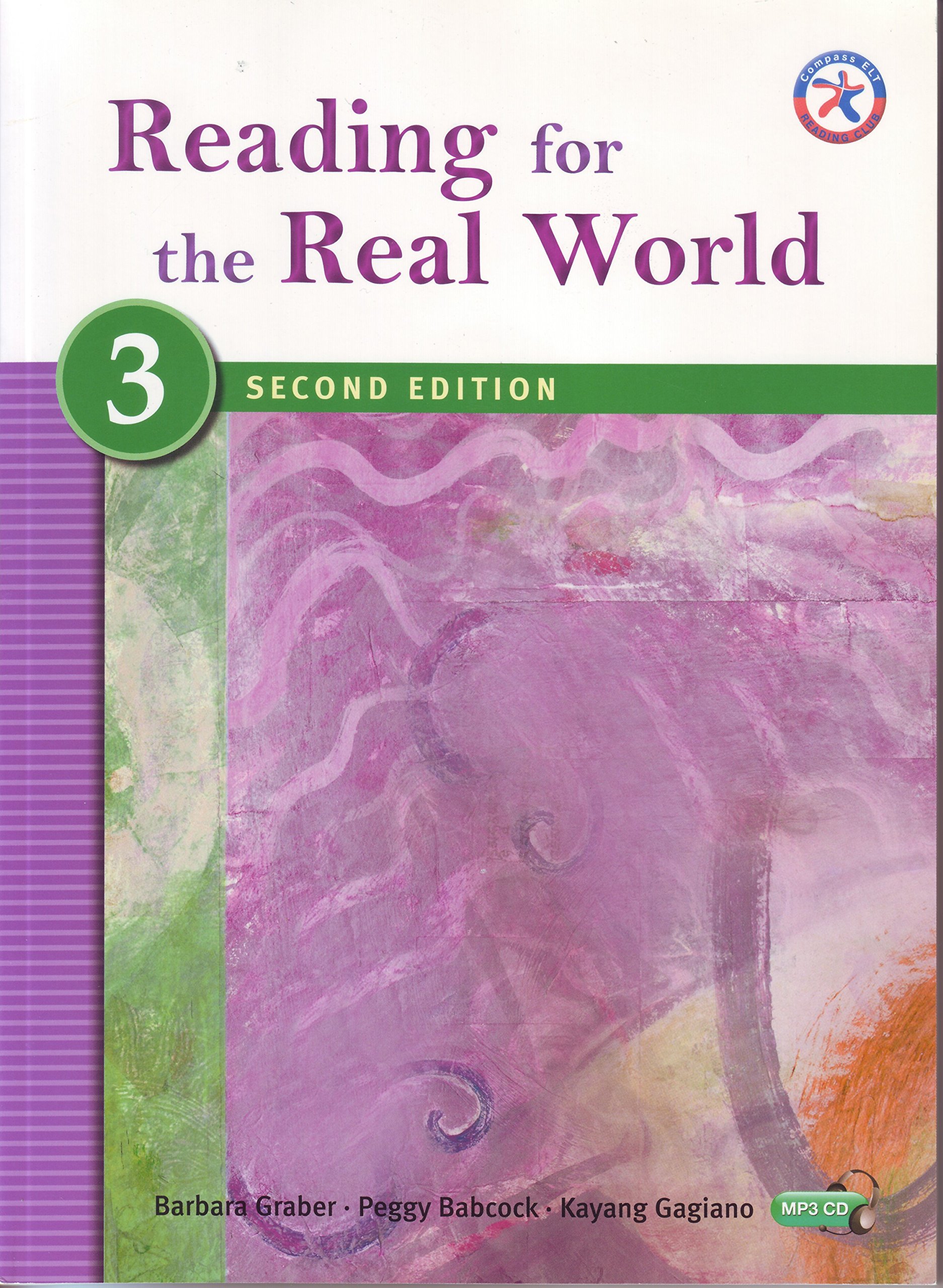 ﻿Reading for the Real World 3، نسخه دوم (Advanced Current Interest با CD Audio MP3)