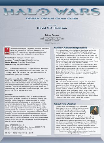 ﻿Halo Wars - Prima Official Game Guide