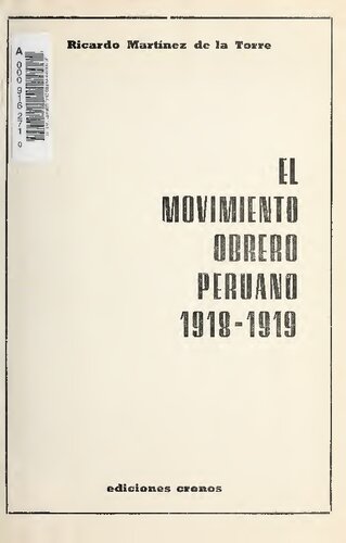 ﻿جنبش کارگری پرو 1918-1919