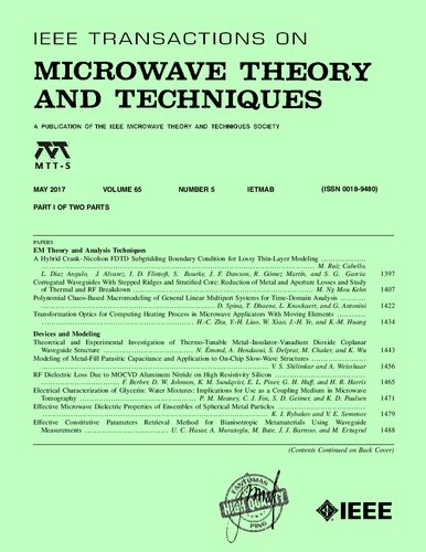 ﻿IEEE MTT-V065-I05A (05-2017)