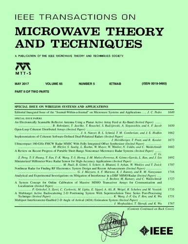 ﻿IEEE MTT-V065-I05B (05-2017)