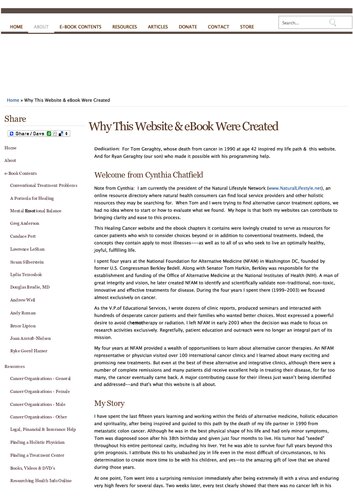 ﻿سینتیا چتفیلد: کتاب الکترونیکی گزارش سرطان PDF (Dr Ryke Geerd Hamer German Medicine New) - گزارش سرطان: آخرین تحقیقات - چگونه هزاران نفر به بهبودی دائمی می‌رسند