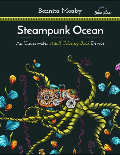 ﻿Steampunk Ocean: A Nautical Adult Coloring Book Device