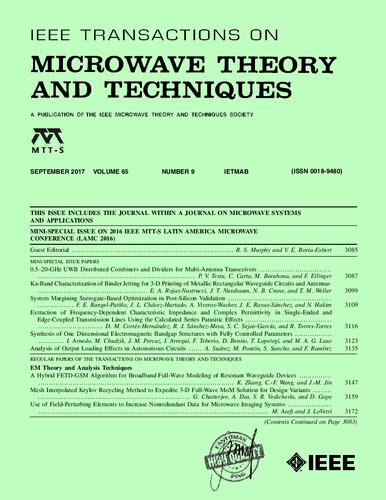 ﻿IEEE MTT-V065-I09 (09-2017)