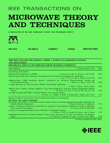 ﻿IEEE MTT-V067-I05 (05-2019)