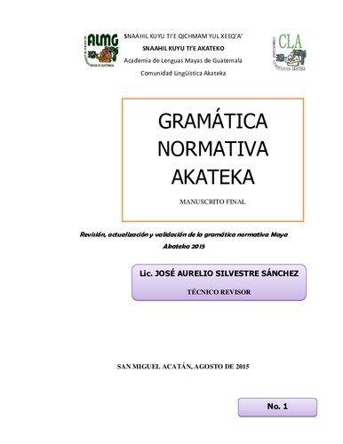 ﻿دستور زبان هنجاری آکاتکا