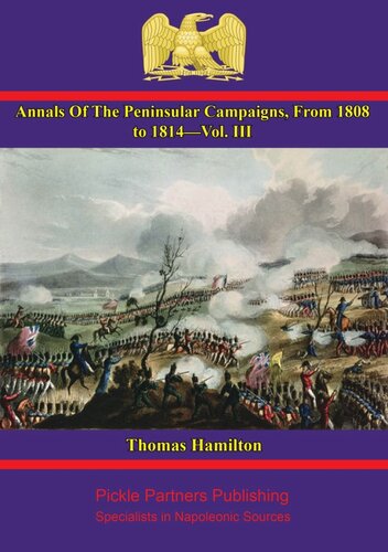﻿Annals Of The Peninsular Campaigns، از 1808 تا 1814 - جلد. III