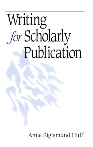 Writing for Scholarly Publication