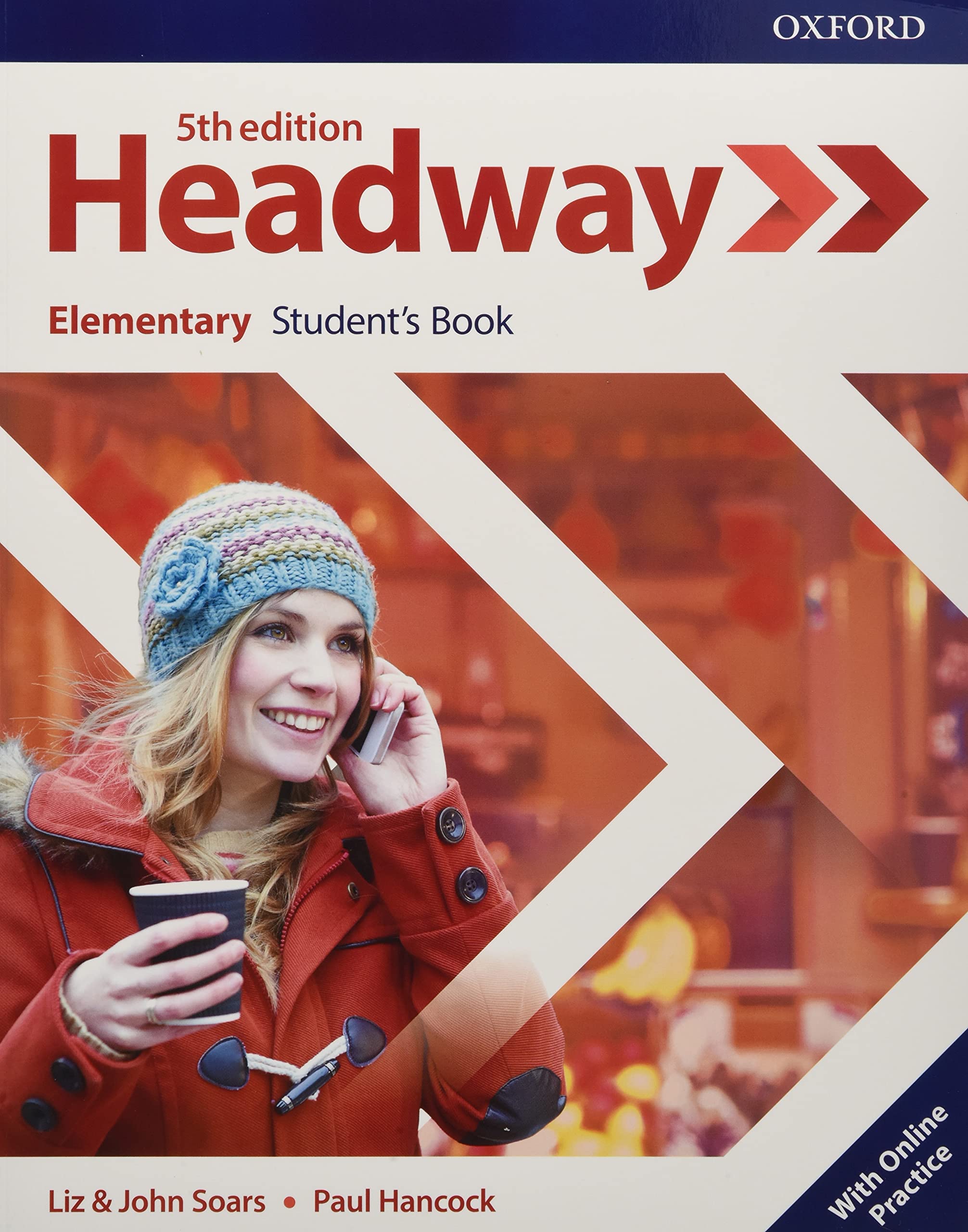 ﻿New Headway 5th Edition Elementary. بسته کامل با OCR (کتاب دانشجویی، کتاب کار، سی دی و دی وی دی صوتی)