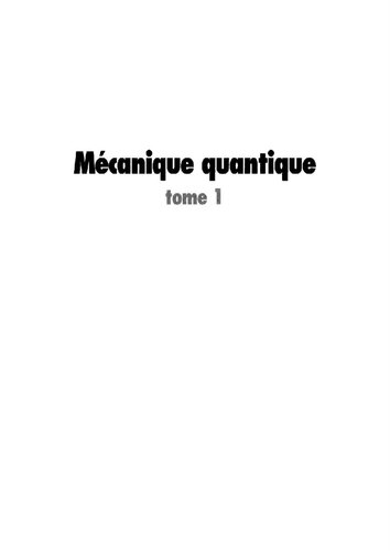 ﻿آلبرت مسیحا: مکانیک کوانتومی. جلد 1