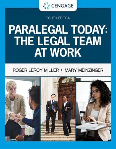 ﻿Paralegal Today: تیم حقوقی در محل کار (فهرست دوره های MindTap)