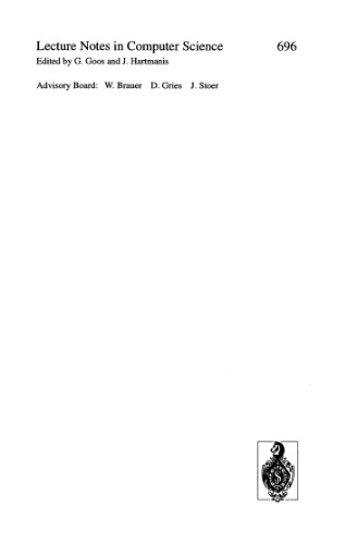 ﻿پیشرفت‌ها در پایگاه‌های داده: یازدهمین کنفرانس ملی بریتانیا در پایگاه‌های داده، BNCOD 11 Keele، بریتانیا، 7 تا 9 ژوئیه، 1993 مجموعه مقالات