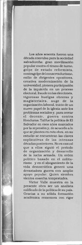 ﻿کاشت باد: السالوادور 1960-69