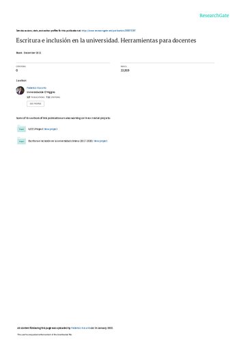 ﻿نوشتن و گنجاندن در دانشگاه. ابزار برای معلمان
