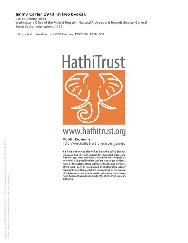﻿جیمی کارتر 1978 (در دو کتاب).