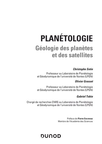 ﻿سیاره شناسی: زمین شناسی سیارات و ماهواره ها