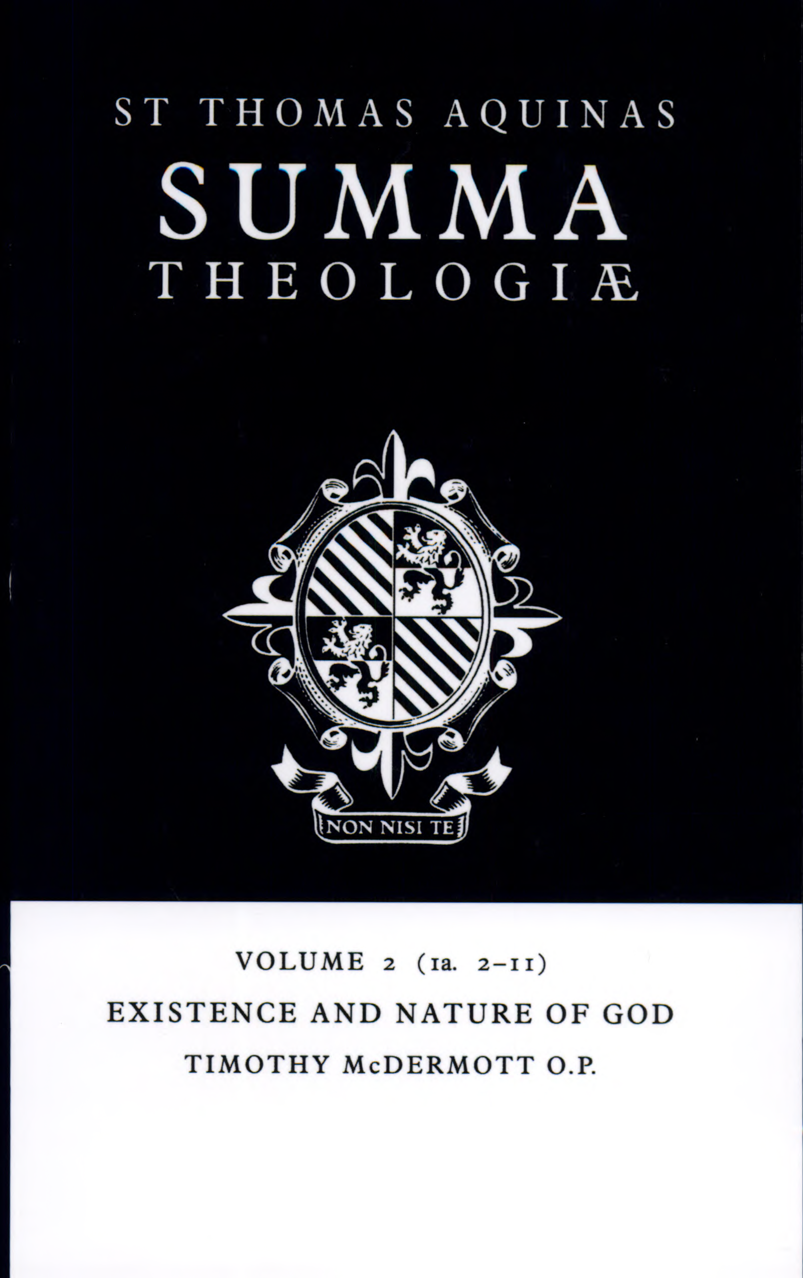 ﻿Summa Theologiae: جلد 2، وجود و ذات خداوند: 1a. 2-11
