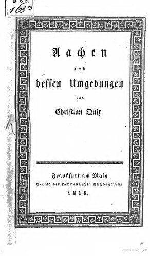 ﻿آخن و اطراف آن