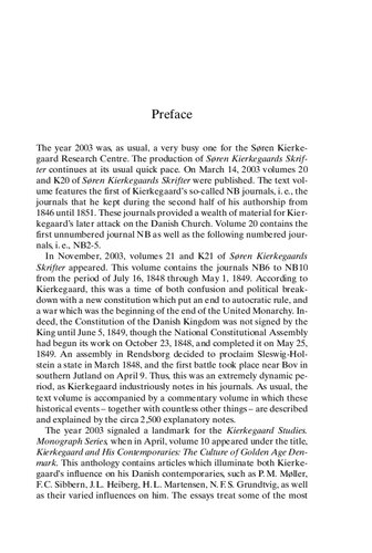 ﻿سالنامه مطالعات کی یرکگور 2004