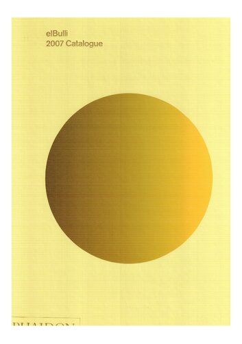 ﻿کاتالوگ Elbulli 2007