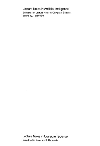 برنامه های افزودنی منطق: کارگاه بین المللی Tübingen ، FRG ، مجموعه مقالات 8-10-10 دسامبر 1989