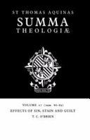 ﻿Summa Theologiae: جلد 27، آثار گناه، لکه و گناه: 1a2ae. 86-89