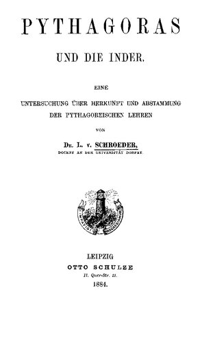 ﻿فیثاغورث و سرخپوستان: تحقیق در مورد منشأ و تبار آموزه های فیثاغورث