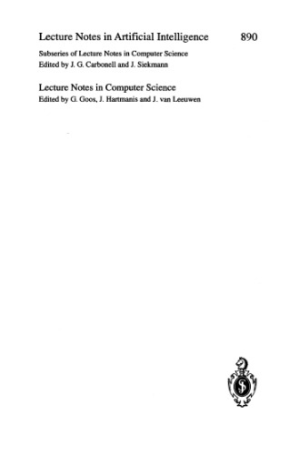 نمایندگان هوشمند: کارگاه آموزشی ECAI-94 در زمینه تئوری، معماری و زبانهای عامل آمستردام، هلند 8-9 اوت 1994. پرونده ها